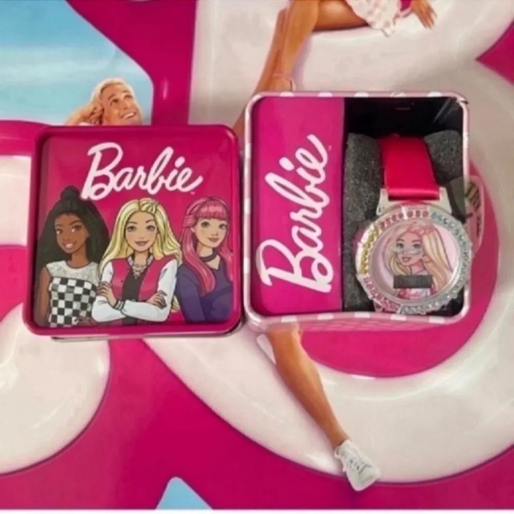 NEW Barbie Mattel Girls Light Up Watch